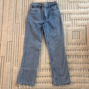 Abercrombie & Fitch Light Blue Straight Leg Jeans
